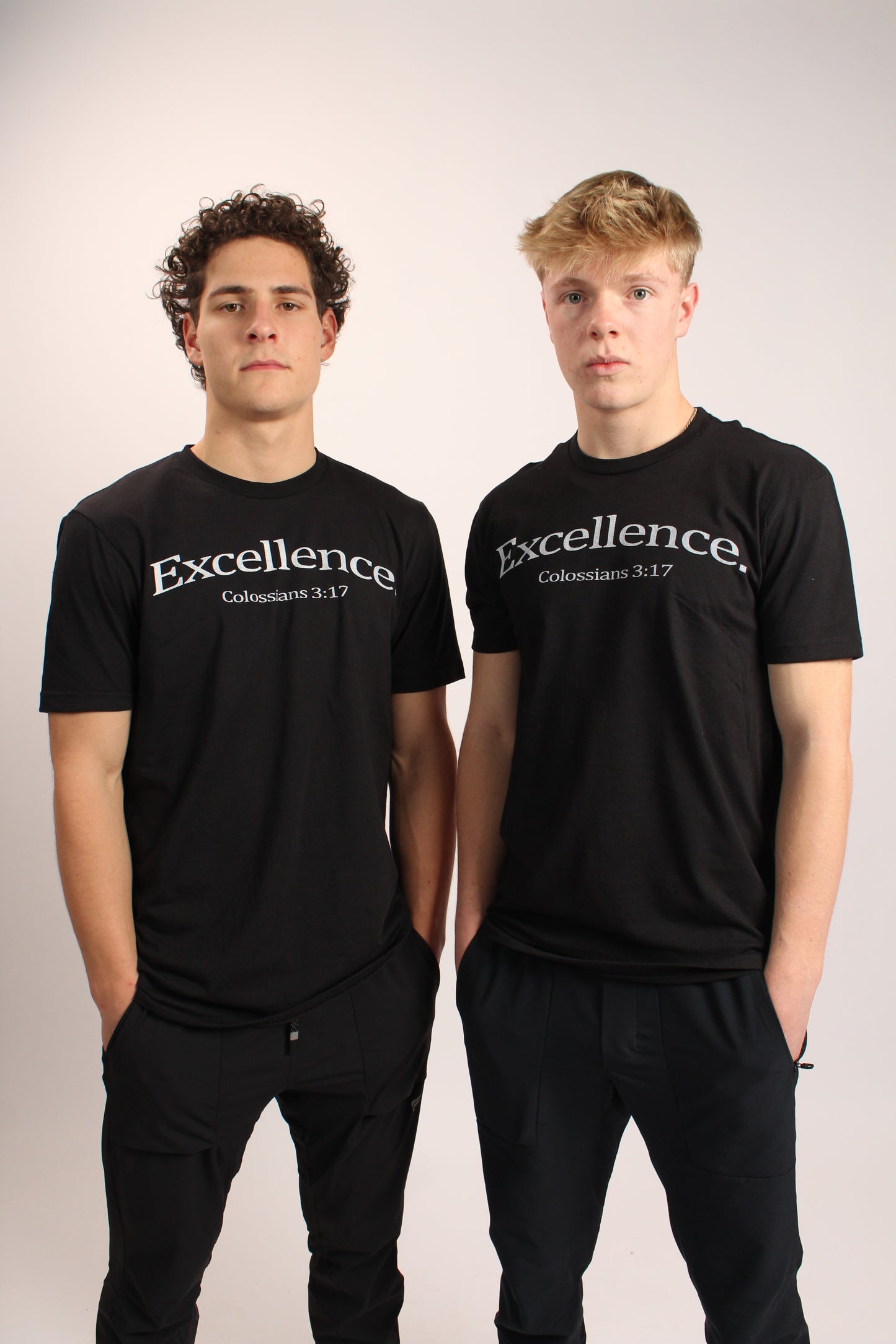 "Excellence" Slim-Fit T-shirt
